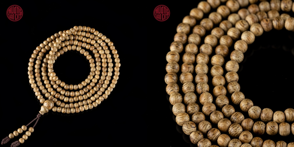 vòng trầm 216 hạt tự nhiên