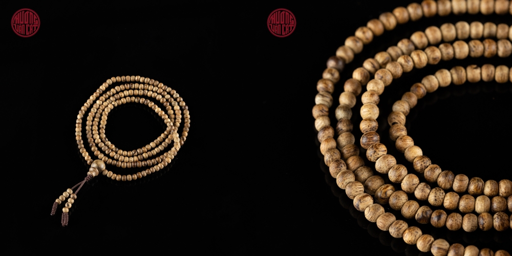 vòng trầm 216 hạt 3 li cận chìm