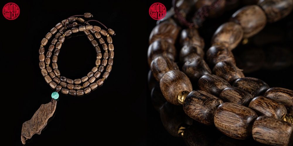 vòng cổ cận chìm hạt khúc