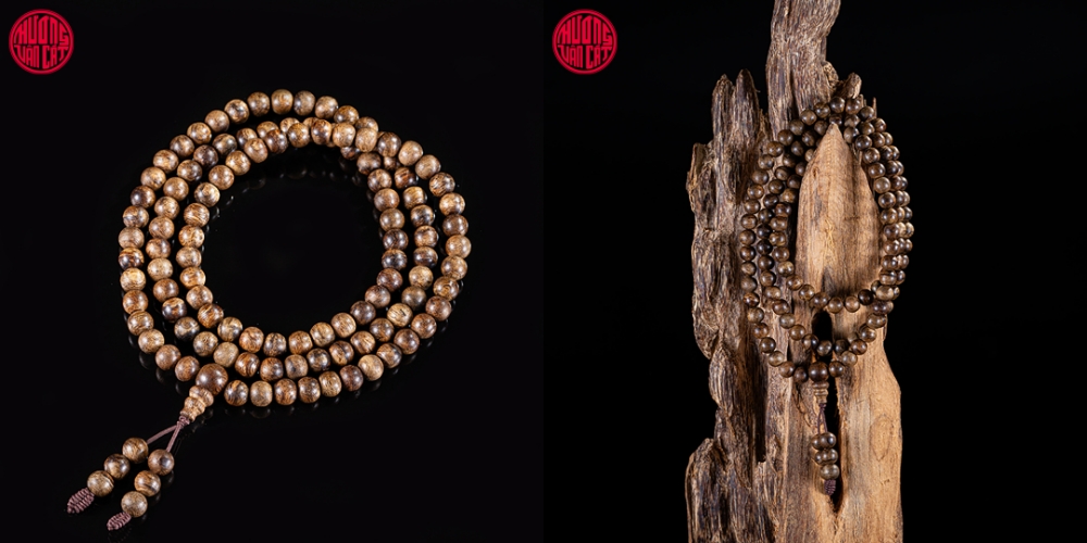 vòng trầm 108 hạt cho nam