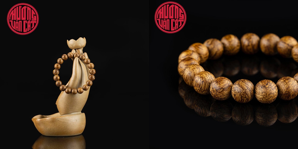 vòng trầm tròn banh quầng Indo 10 li