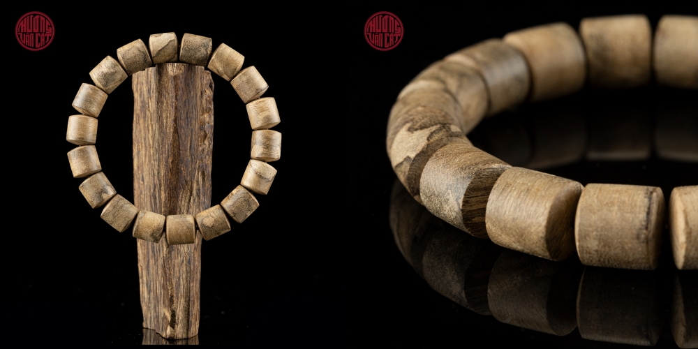 vòng trầm lu thống banh bông 10 li