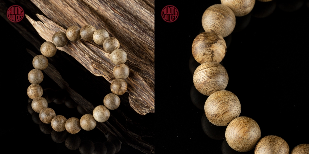 vòng trầm tròn banh bông 10 li