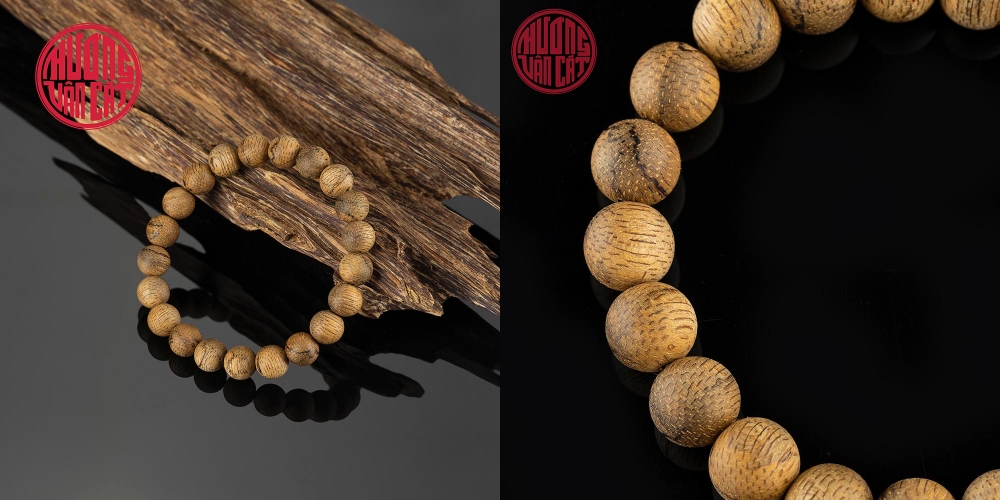 vòng tay trầm hương banh đỏ Malay