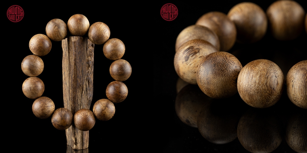 vòng trầm tròn tốc 18 li