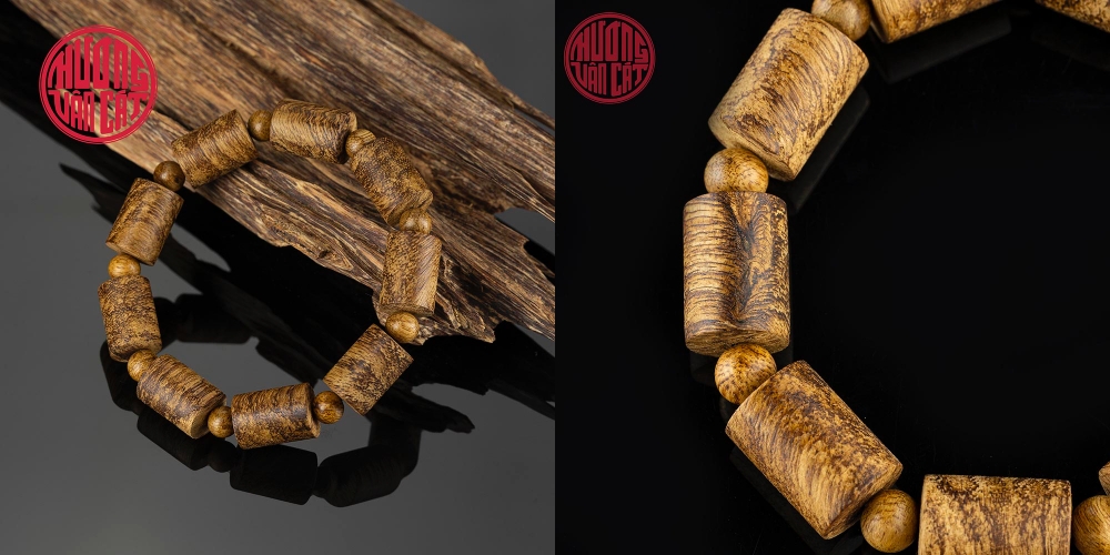 vòng trầm trúc banh quầng Indo 12 li