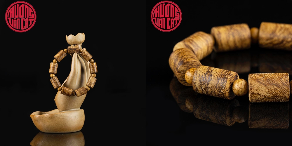 vòng trầm trúc banh quầng Indo 12 li