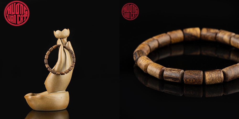 vòng trầm trúc banh dầu size nữ