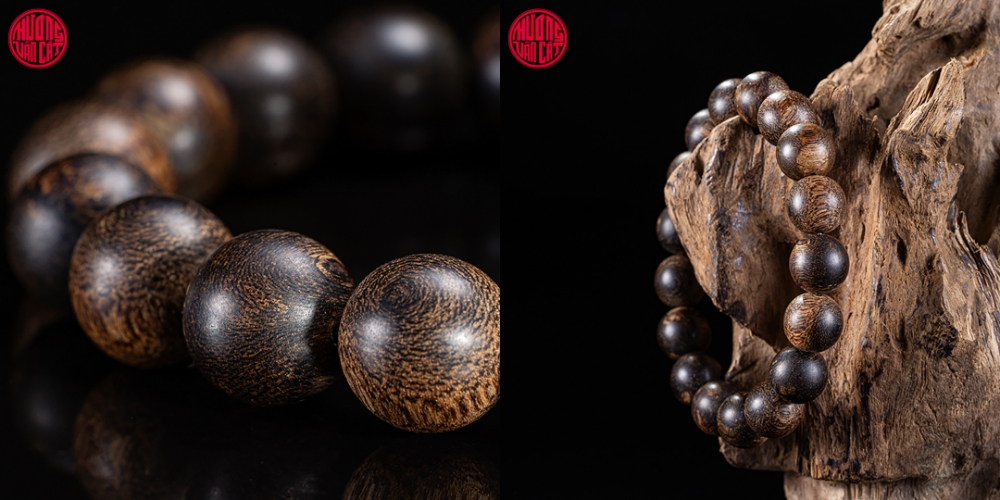 vòng trầm rừng chìm nước 12 li cao cấp hiếm có