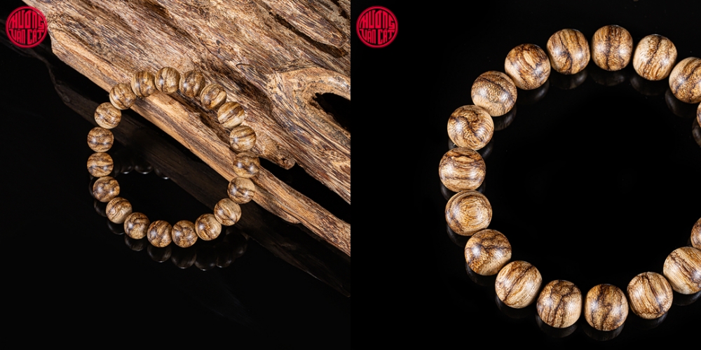 Vòng Trầm Hương tròn già dầu 10 li Malay