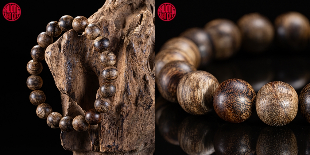 vòng trầm tròn rục cận chìm 10 li cao cấp