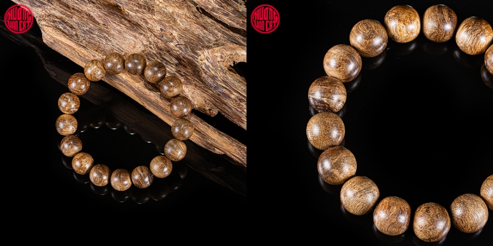 vòng trầm tròn rục cận chìm 12 li