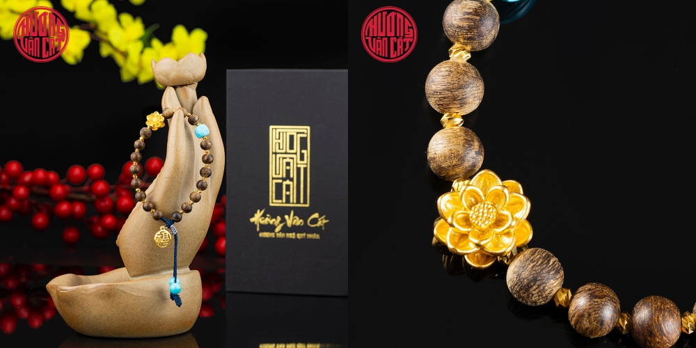 vòng trầm cho tay nữ