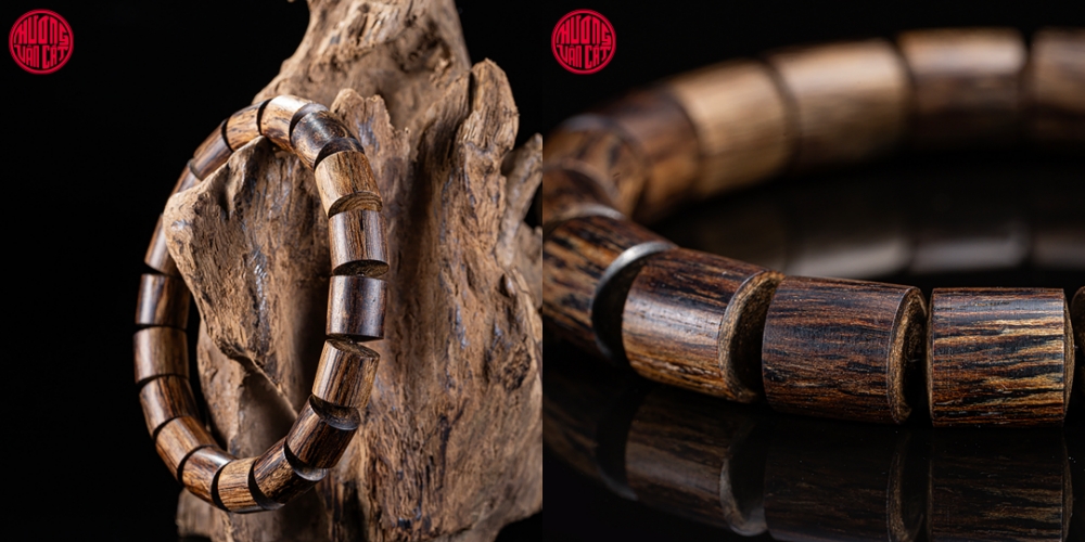 vòng trầm lu thống cận chìm 10 li Malay