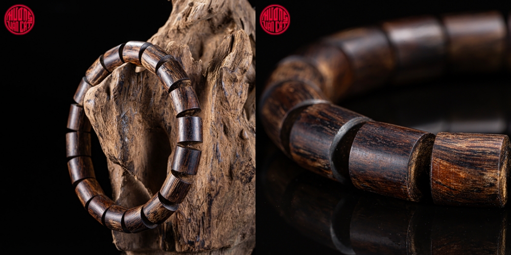 vòng trầm lu thống cận chìm cao cấp 10 li