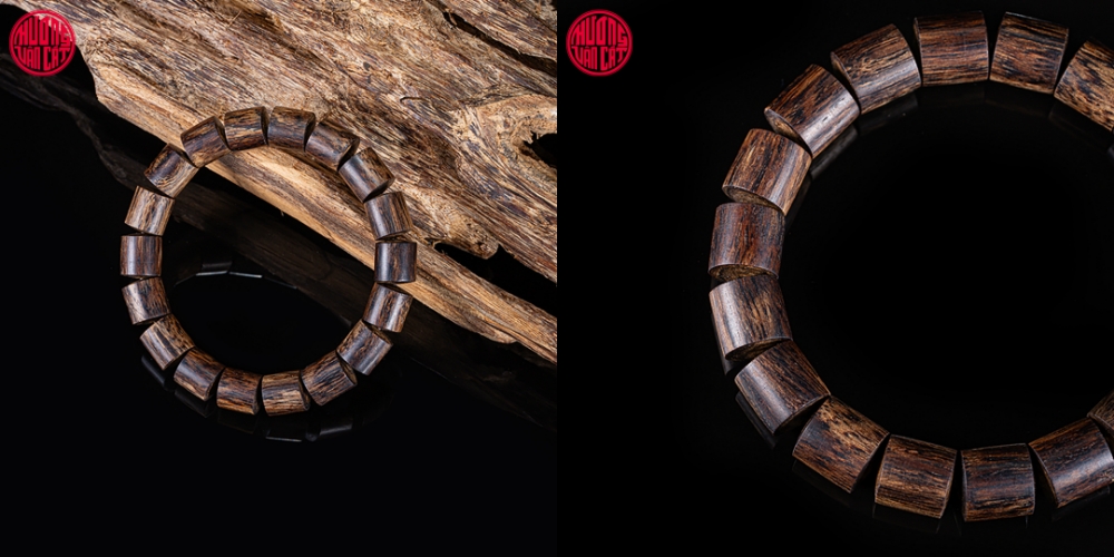 vòng trầm lu thống cận chìm cao cấp 10 li