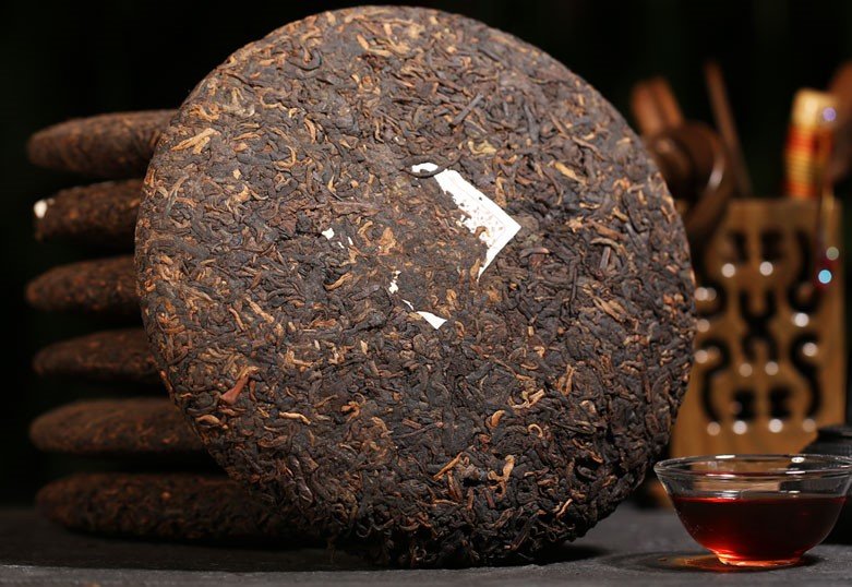 bánh trà phổ nhĩ chín