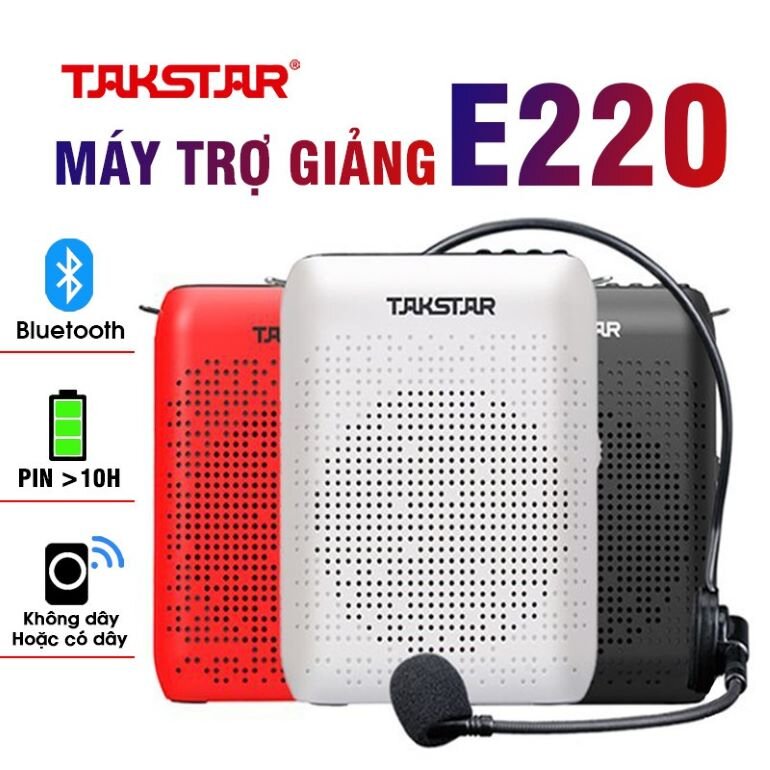 Tính năng sản phẩm máy trợ giảng Takstar E220