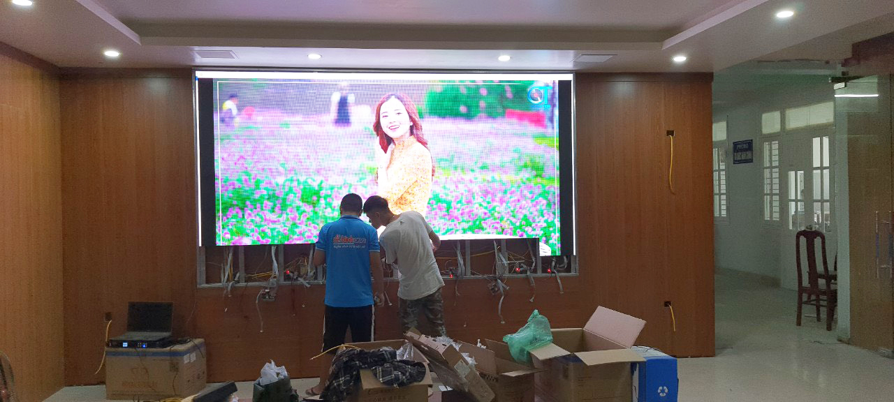 BAS Audio lắp đặt màn hình LED tại Nam Định