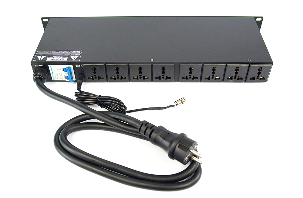 Quản lý nguồn Kiwi S802A, có aptomat tự động ngắt khi quá tải