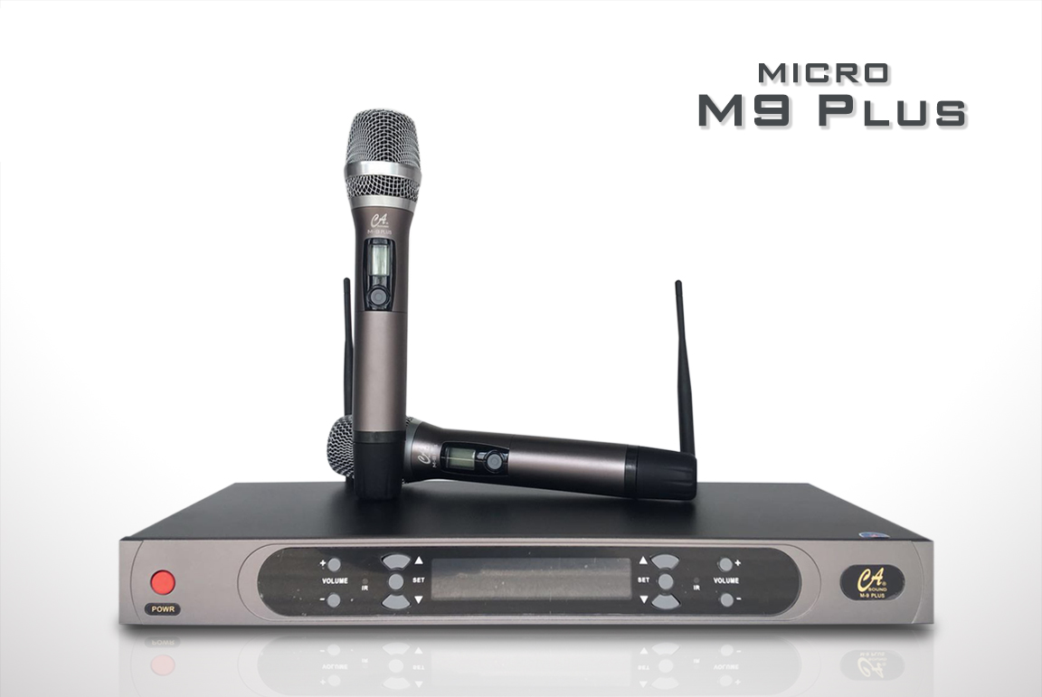 Mic karaoke không dây CA sound M9Plus