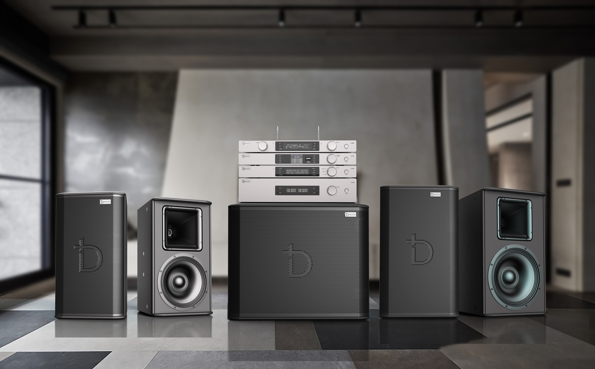 Dàn karaoke DBACOUSTIC LX8 tại Bình Ansi Nam Định