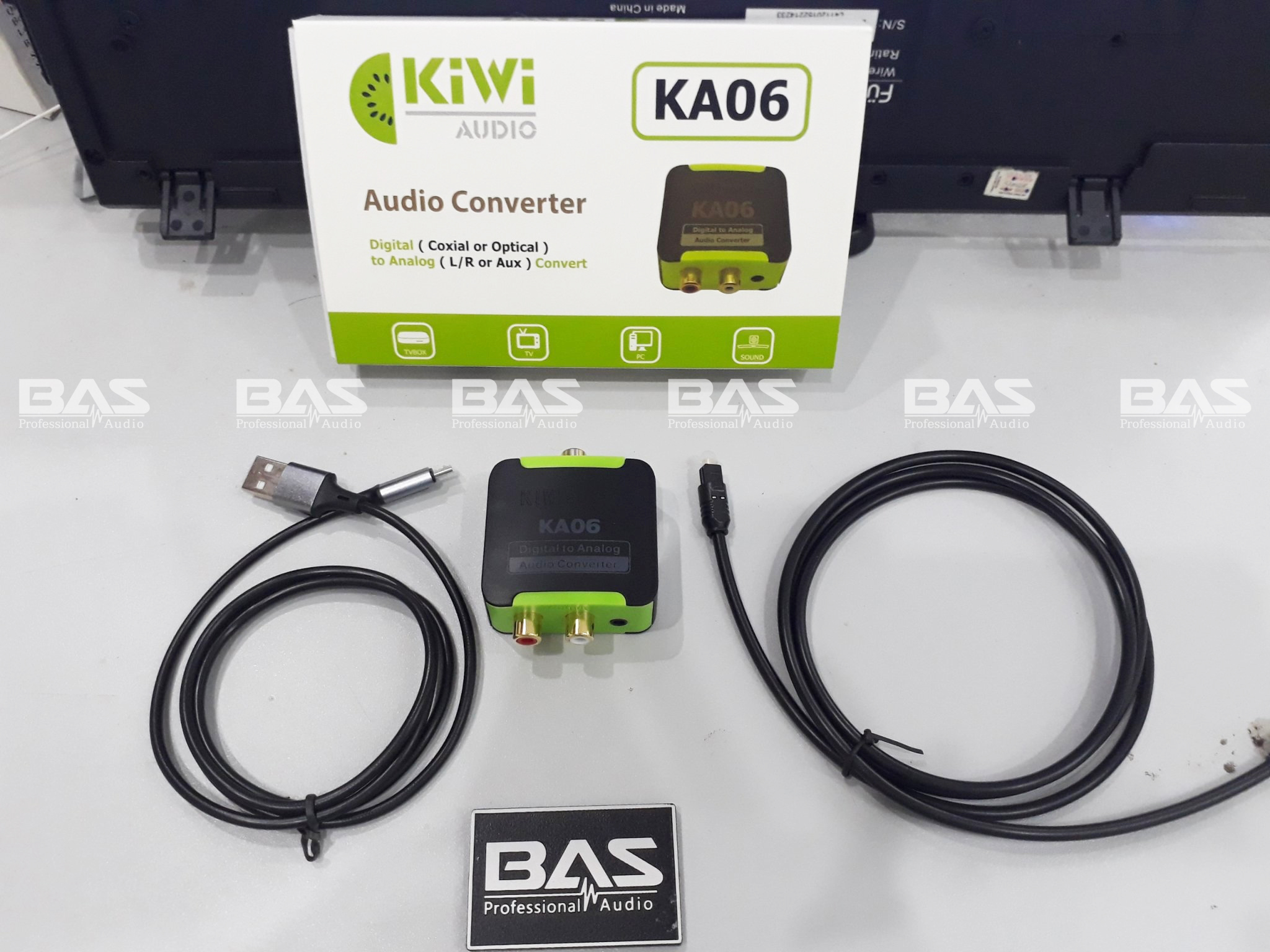 Chuyển quang kiwi KA06 tại BAS Audio Nam Định