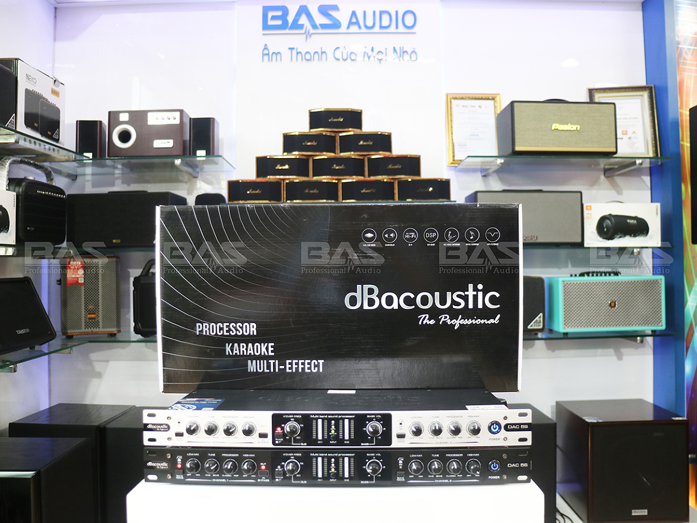 Nâng tiếng dBacoustic DAC 5S tại BAS Audio Nam Định