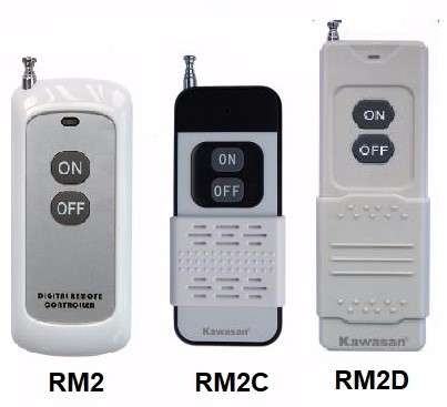 Remote RM2/RM2C/RM2D có Anten dài điều khiển xa 100-200m