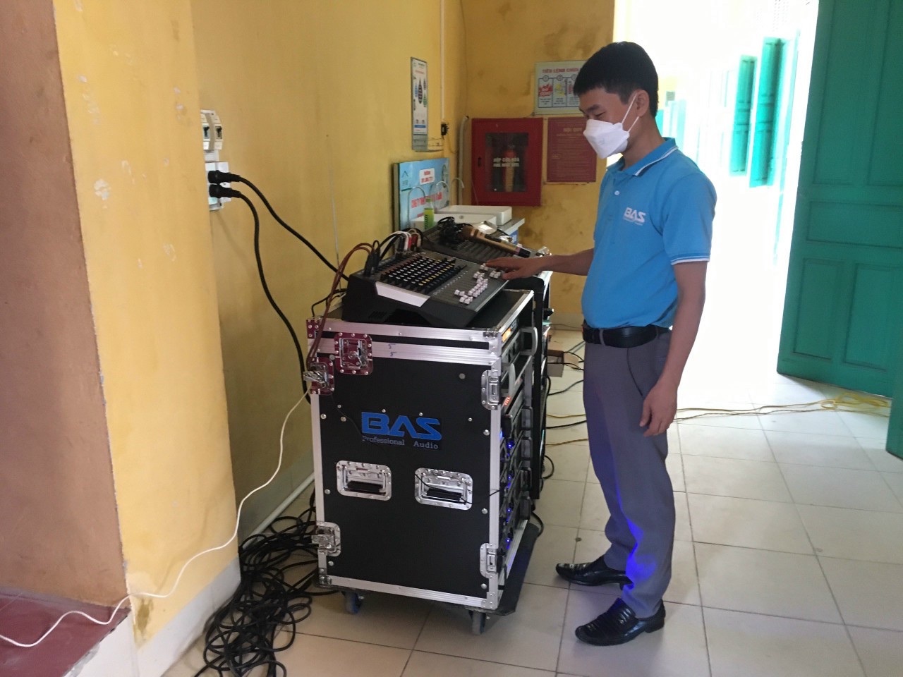 Tủ thiết bị âm thanh 16U BAS Audio
