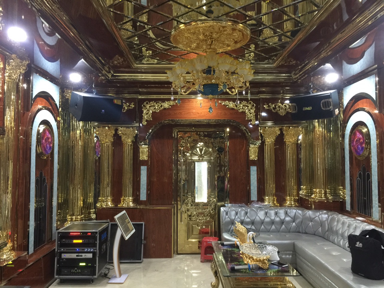 Loa full karaoke JBL KPS2, BMB CVS 900SE lắp đặt cho khách hàng tại TP Nam Định