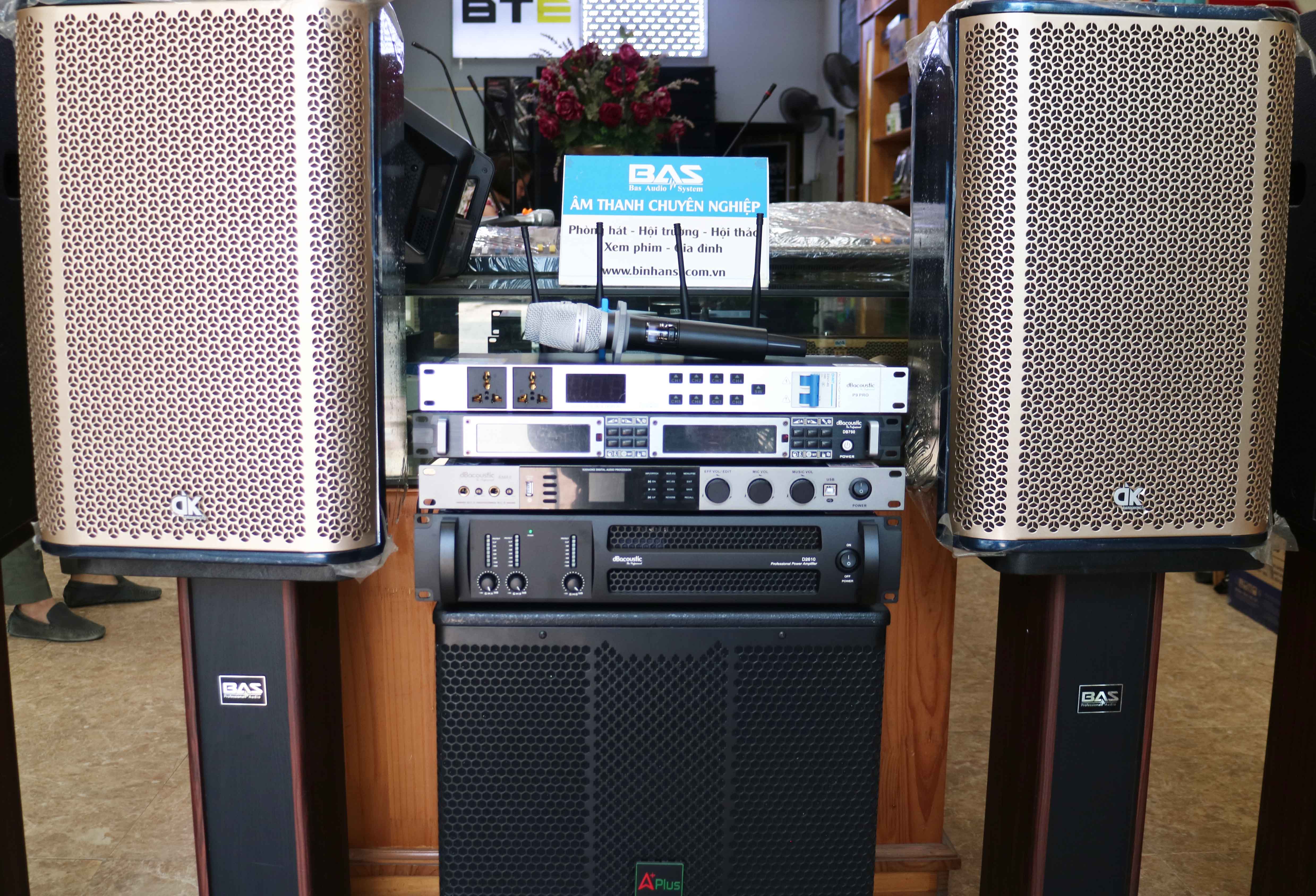 micro không dây dBacoustic DB750 phù hợp với mọi dàn karaoke, club, phòng trà, hội trường, hội nghị