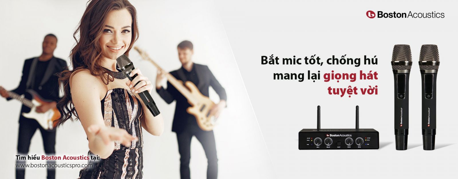 mic không dây wms210 bắt mic tốt, chống hú tốt