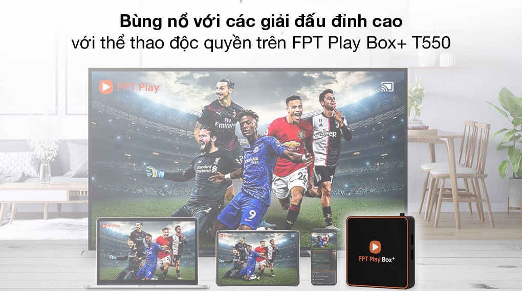 Android TV FPT Play Box+ T550 2GB tại BAS Audio 573 Trần Hưng Đạo, tp Nam Định