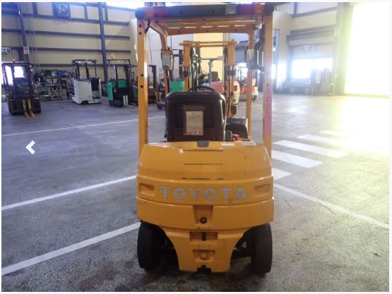 Xe nâng điện hiệu TOYOTA 7FB15 nâng cao 3000 mm