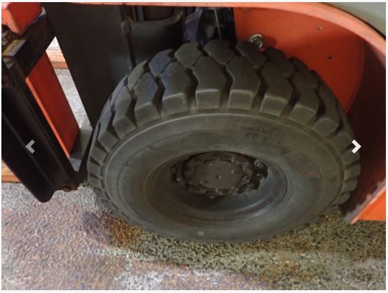 Xe nâng điện hiệu TOYOTA 7FB15 nâng cao 4500 mm