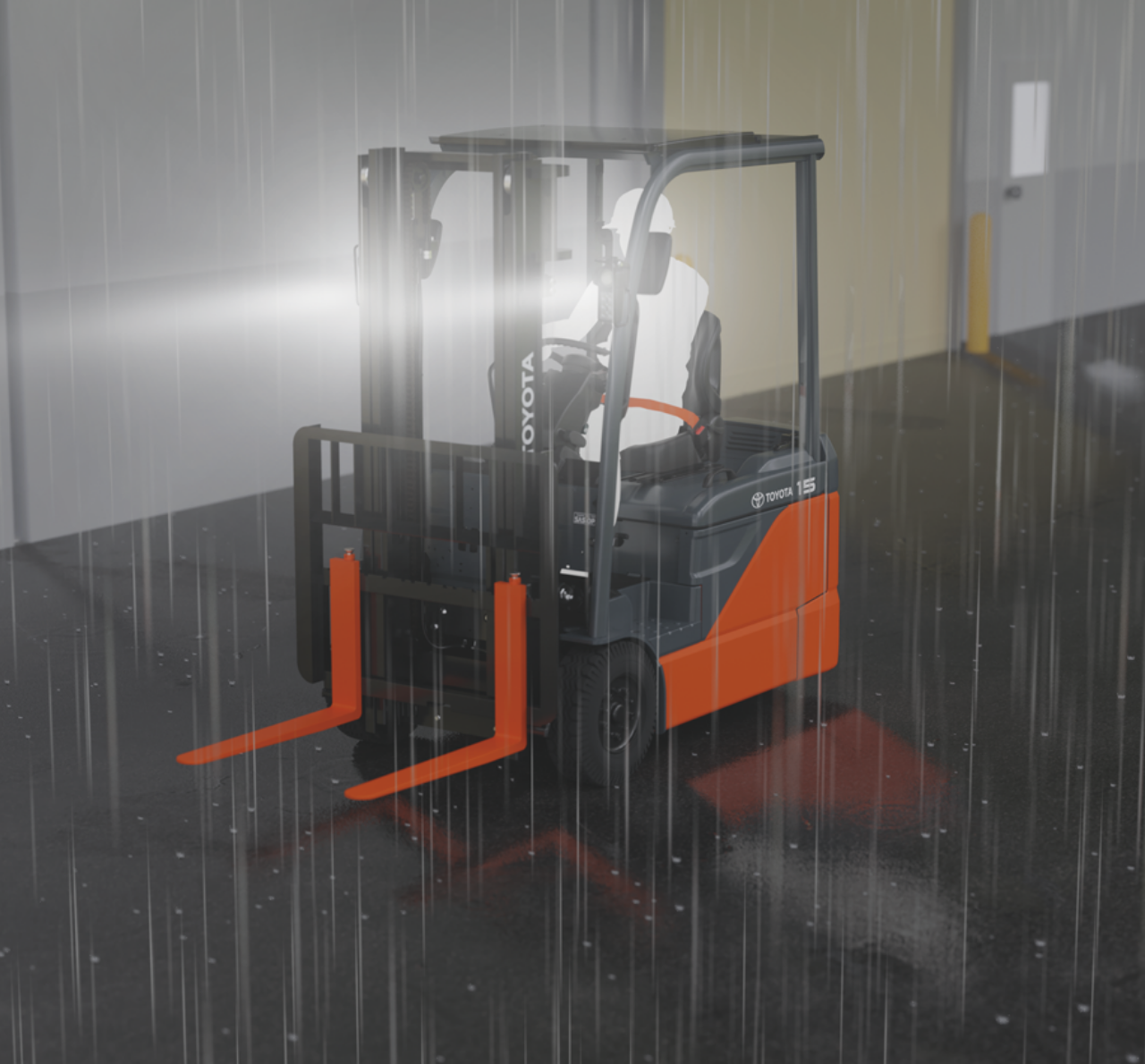 Xe nâng điện 8FBE của Toyota hiệu năng vượt trội