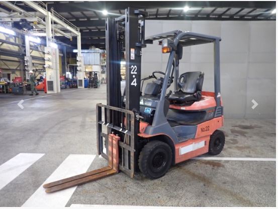 Xe nâng điện TOYOTA 7FB15 nâng cao 3500mm