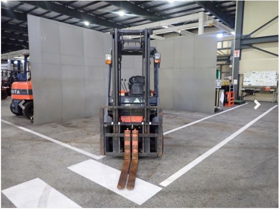 Xe nâng điện TOYOTA 7FB15 nâng cao 3500mm