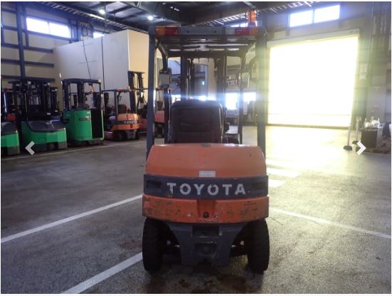 Xe nâng điện TOYOTA 7FB15 nâng cao 3500mm