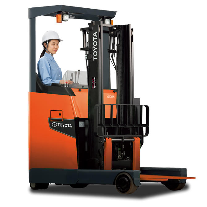 Xe nâng Reach truck Toyota 8FBR