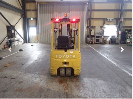 Xe nâng điện TOYOTA 8FBE20 nâng cao 3000mm