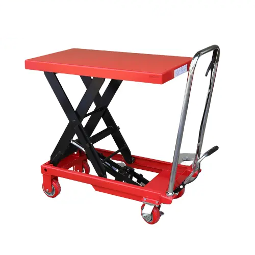 Bàn nâng thủy lực loại chạy bằng điện