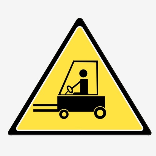 Biển báo xe nâng sử dụng cho xe nâng hàng