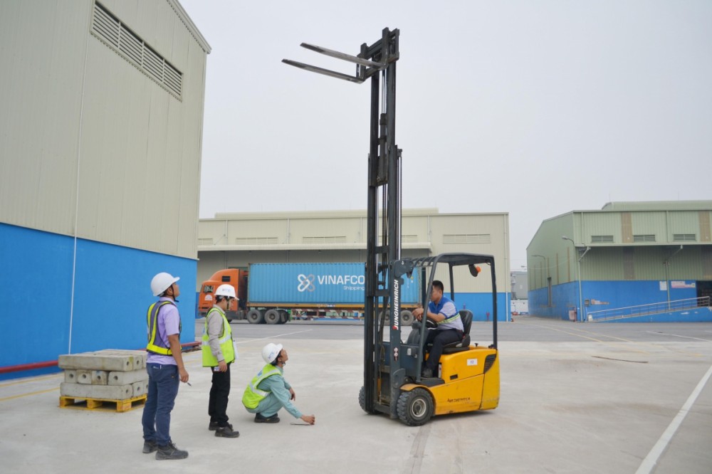 Kiểm định xe nâng nhằm đảm bảo an toàn