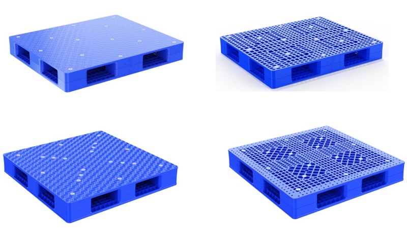 Pallet nhựa đa dạng về kích thước và tải trọng