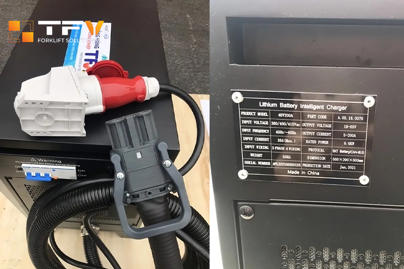 Bộ sạc ắc quy, pin lithium 80V- 150A hiệu EIKTO