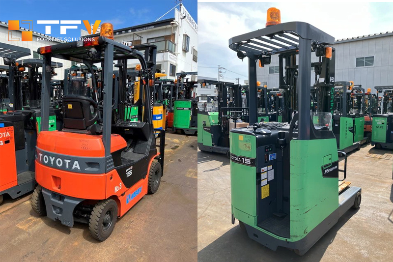 Xe nâng cũ với pin Lihtium là giải pháp tối ưu cho doanh nghiệp