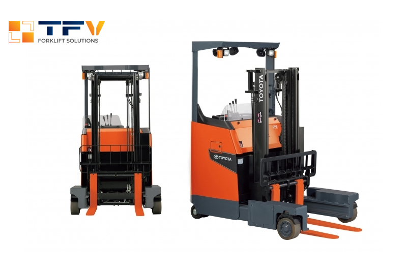 Dòng 8FBS Toyota xoay di chuyển 4 chiều, xoay 360 độ