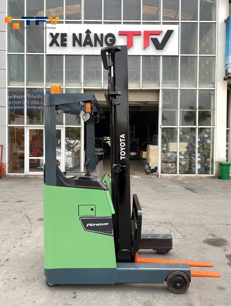 TFV phân phối các mẫu xe nâng Reach Truck Toyota chính hãng toàn quốc